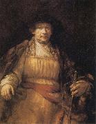 Self-Portrait REMBRANDT Harmenszoon van Rijn